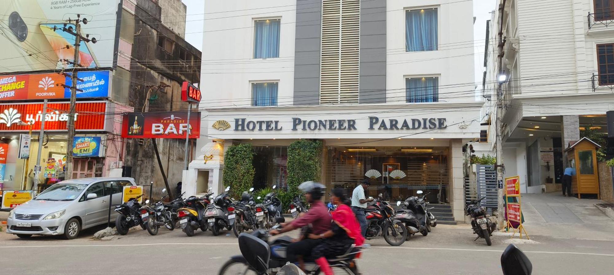 Hotel Pioneer Paradise Nāgercoil Exterior foto